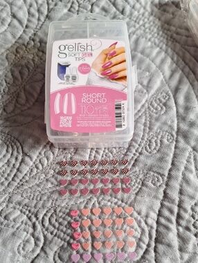 Gelish Soft Gel Short Round Nail Tips